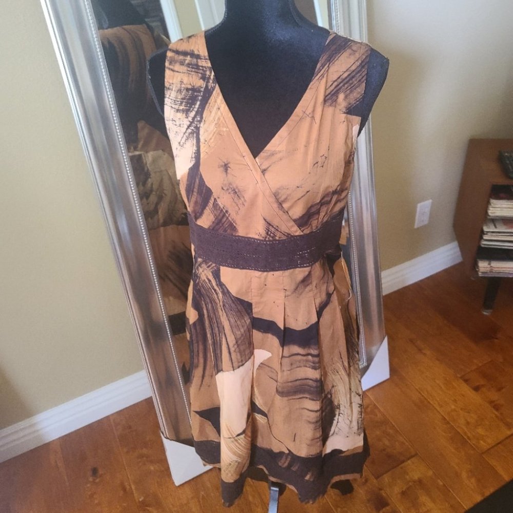 Caribelle Batik Knee Length Dress